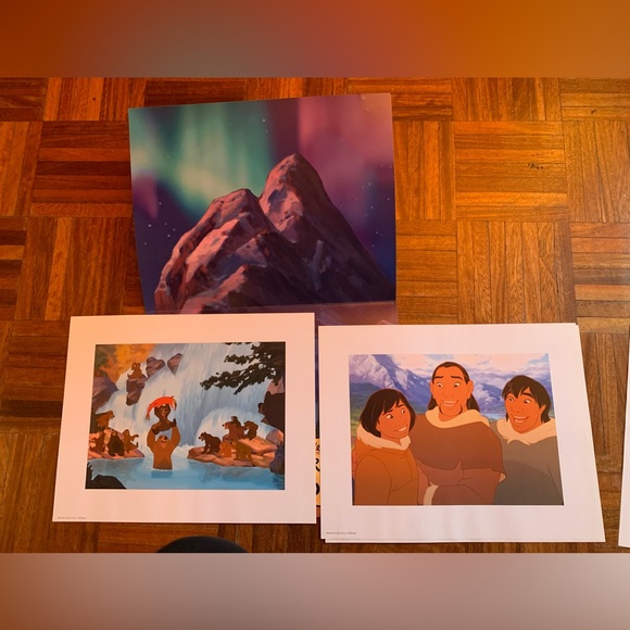 Brother bear Disney lithograph set - Picture 3 of 4